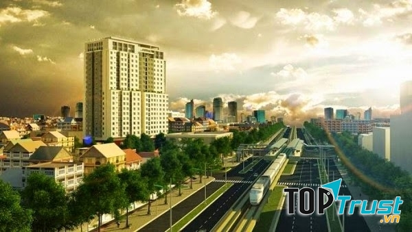 Phối cảnh dự án Sunrise City