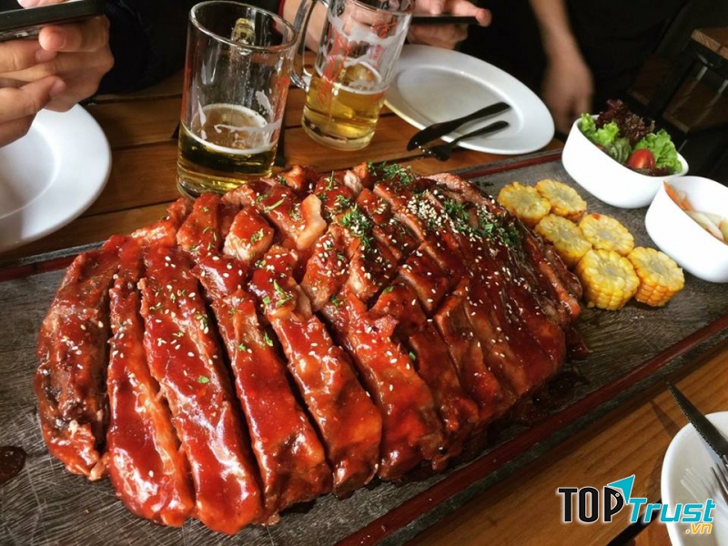 Sườn nướng Zamba Extra Beer & BBQ