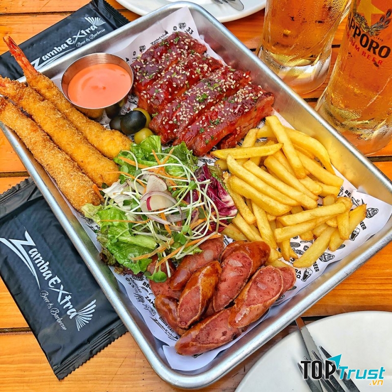 Sườn nướng Zamba Extra Beer & BBQ