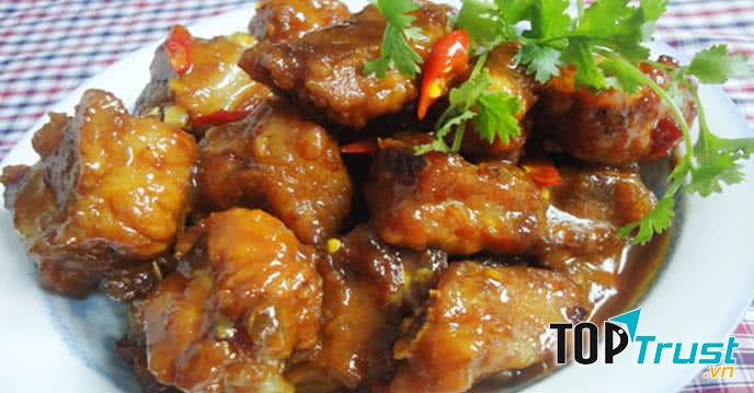 Sườn sốt me