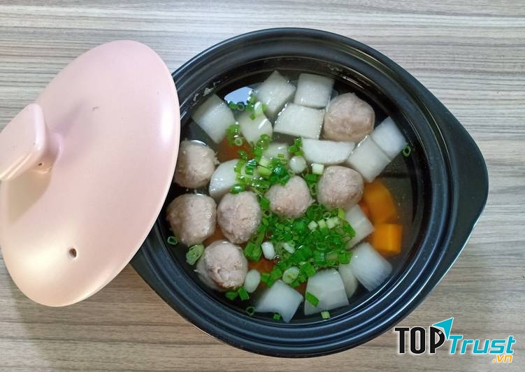 Súp bò viên