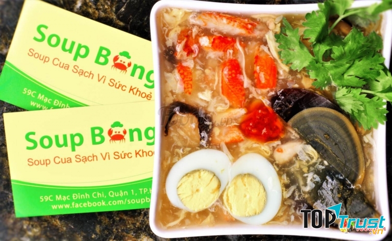 Một bát súp cua đặc biệt