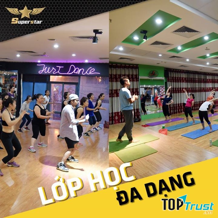 Super Star luôn có nhiều lớp học đa dạng