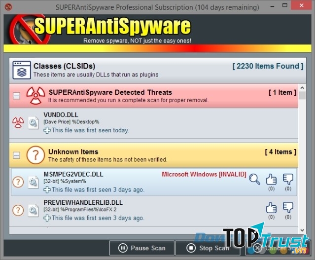 SUPERAntiSpyware Free Edition
