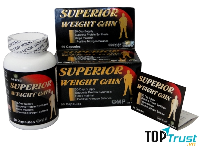 Superior Weight Gain - Viên Uống Tăng Cân Tăng Cơ Hiệu Quả: