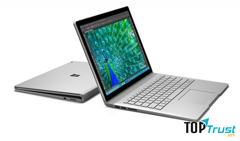 Surface Book của Microsoft có bản lề xếp cực độc