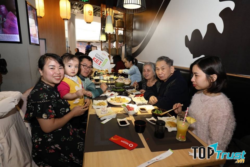 Với thực đơn đậm chất văn hóa Nhật Bản, nhà hàng Sushi Kei sẽ mang đến nhiều niềm vui mới mẻ cho tiệc tất niên hay sinh nhật