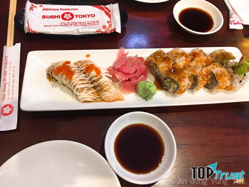 Sushi ngon đẹp mắt