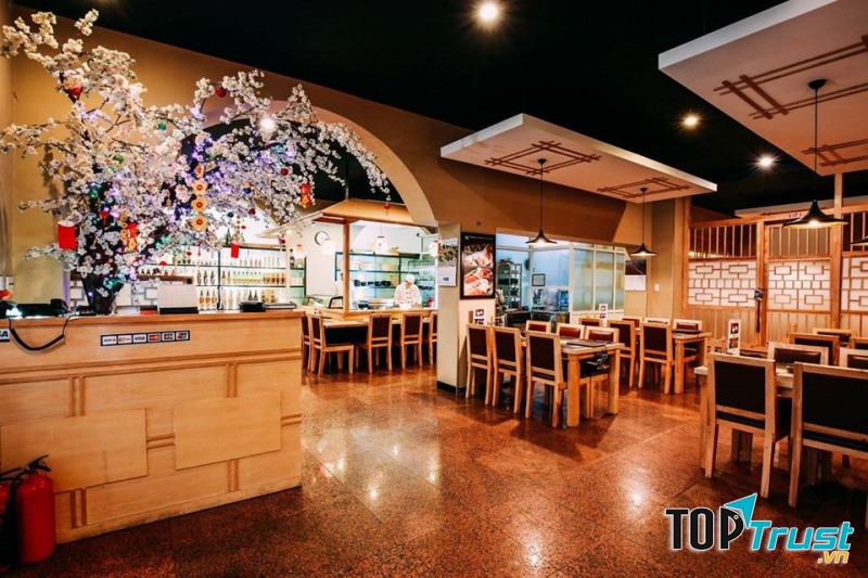 Không gian nhà hàng SUSHIYA KIKU