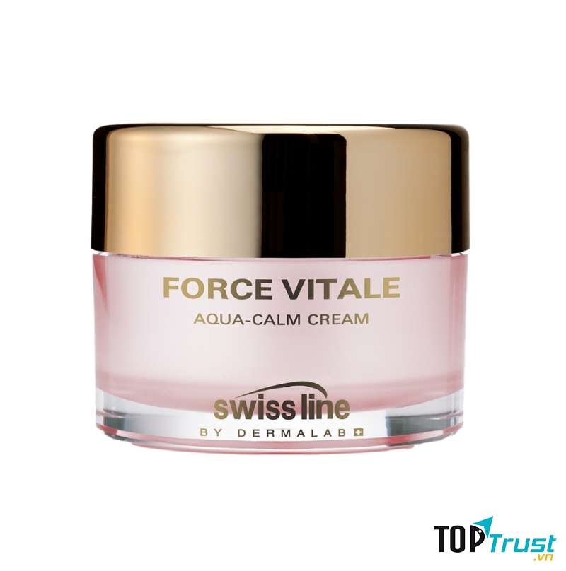 Kem đặc trị phục hồi da nhạy cảm, dị ứng Swissline Force Vitale Aqua – Calm Cream