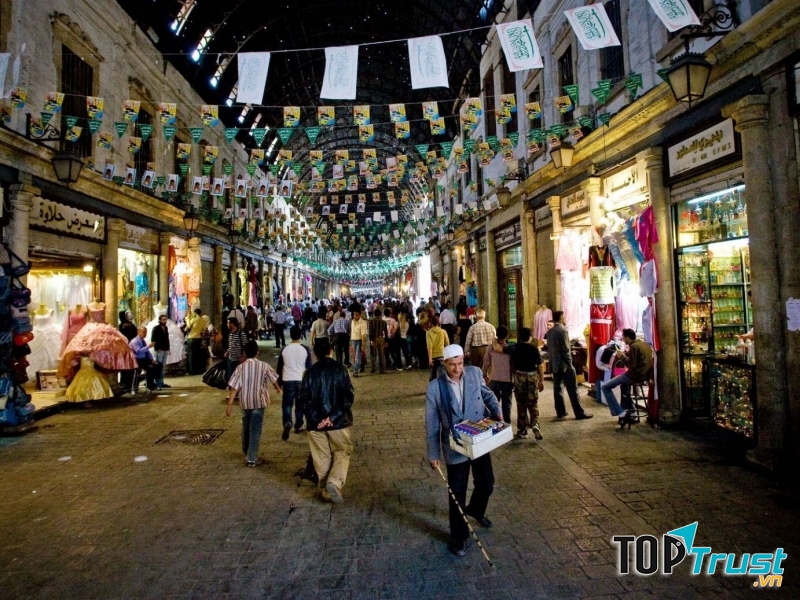 Syria bình yên trước những cuộc nội chiến (Nguồn: Sưu tầm)