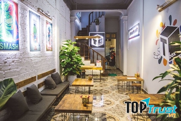 Không gian ấm cúng thoải mái tại Tbox