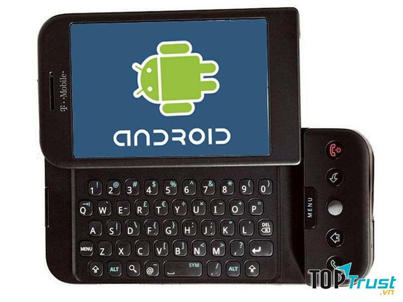 T-mobile G1 là chiếc điện thoại chạy Android đầu tiên