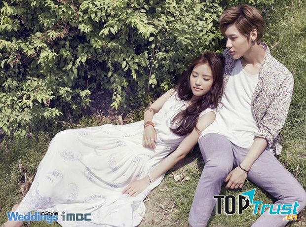 Taemin (SHINee) và Naeun (A Pink)