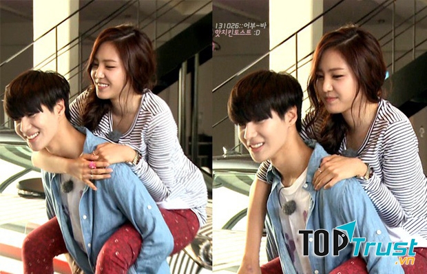 Taemin (SHINee) và Naeun (A Pink)