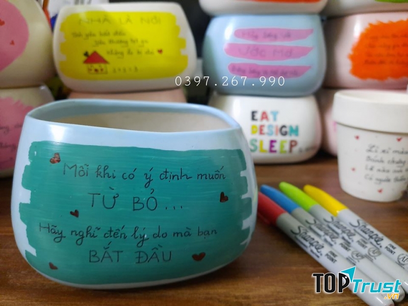 Tài Lộc Garden có những chậu cây rất độc đáo