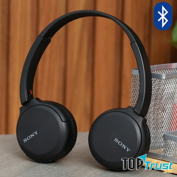 Tai nghe chụp tai Bluetooth Sony WH-CH510/BC Đen