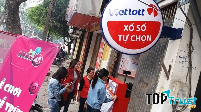 Tại quận Hoàng Mai chỉ có 2 điểm bán xổ số Vietlott chính thức