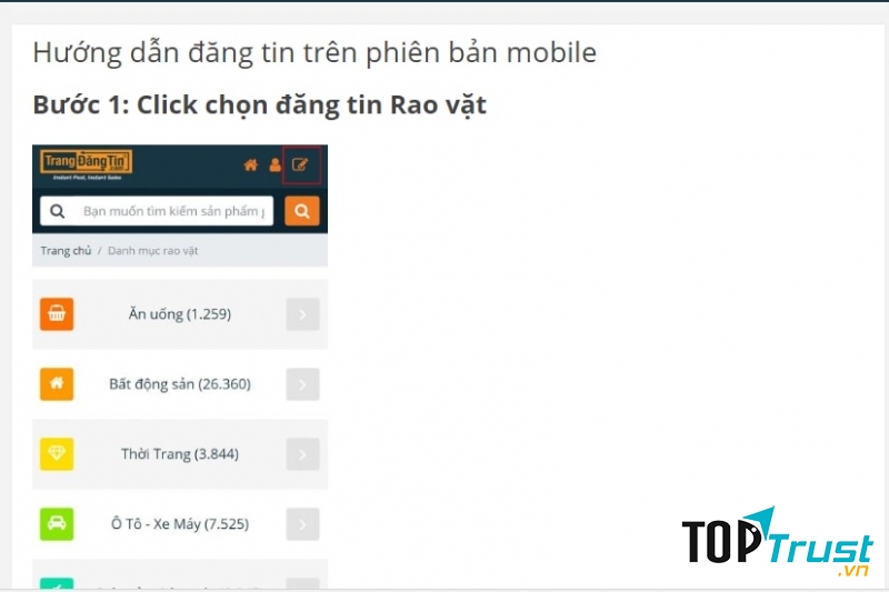 Hướng dẫn đăng tin rao vặt