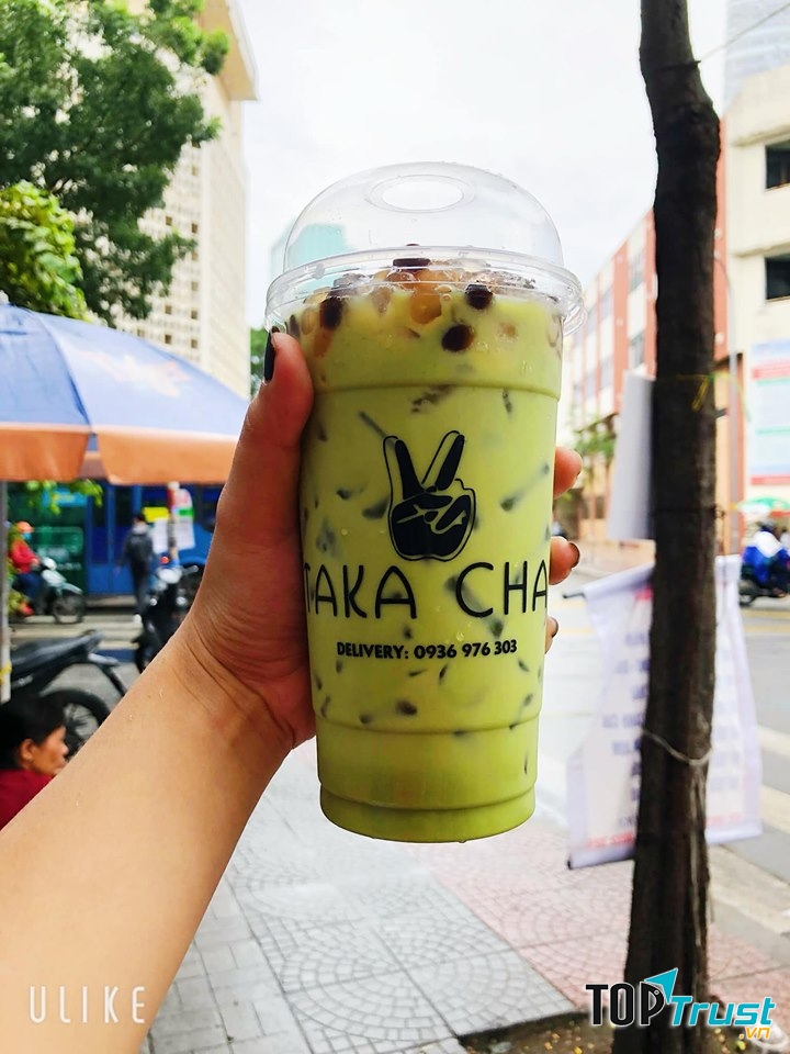 Với trà sữa thì Taka Cha có 3 loại, đó là trà sữa trà đen, trà sữa Ô Long và trà sữa Thái xanh