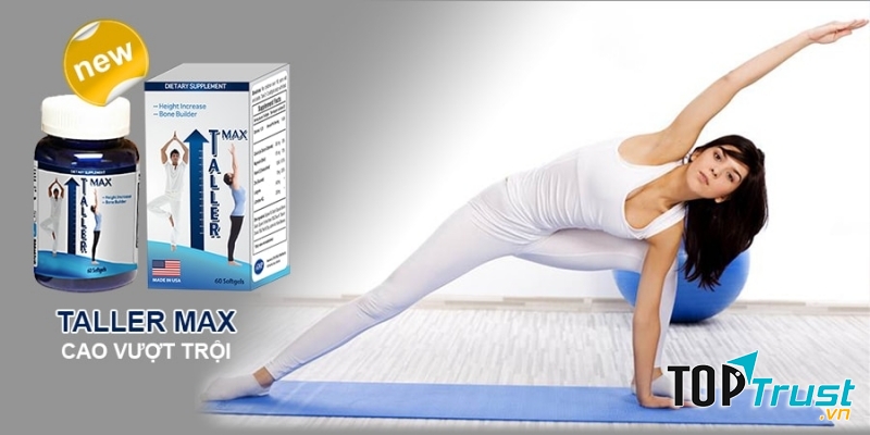 Viên uống tăng chiều cao Taller Max của Mỹ