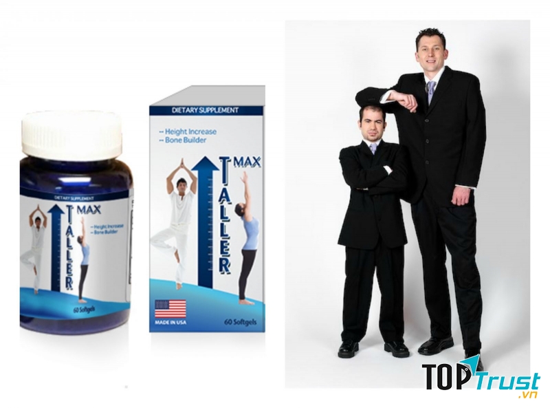 Taller Max giúp bổ sung các hoạt chất giúp hỗ trợ hormone tăng trưởng, trực tiếp kích thích vào nhân sụn giúp xương phát triển tốt, cải thiện độ đàn hồi cho các cơ xương giúp bạn có được chiều cao tối đa.