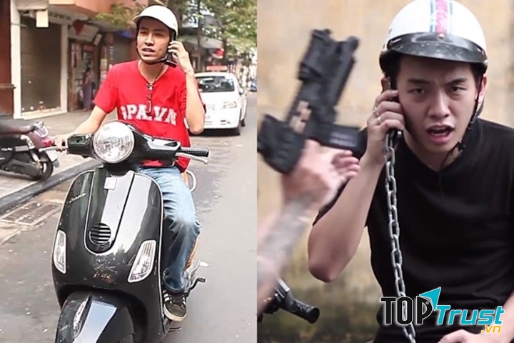 Tám chuyện điện thoại.