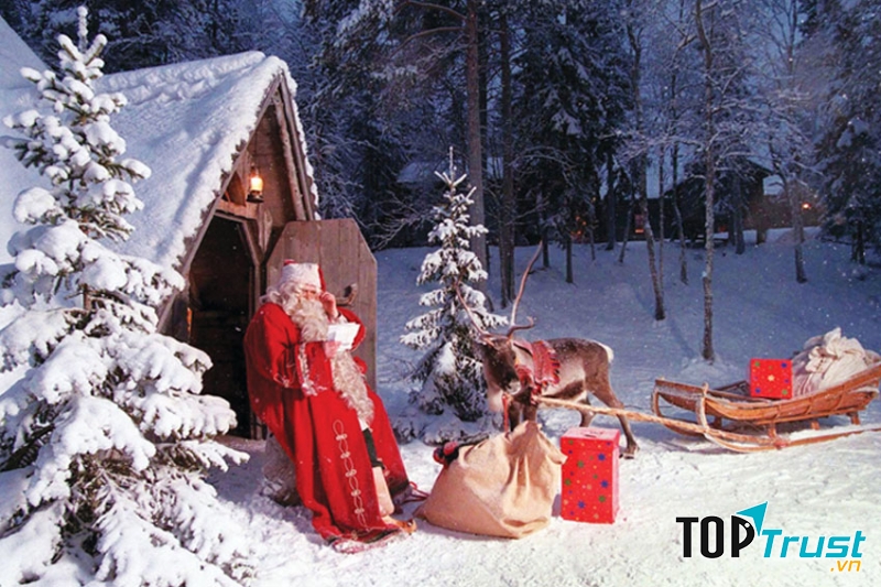 Tắm hơi trước khi ông già Noel ghé thăm