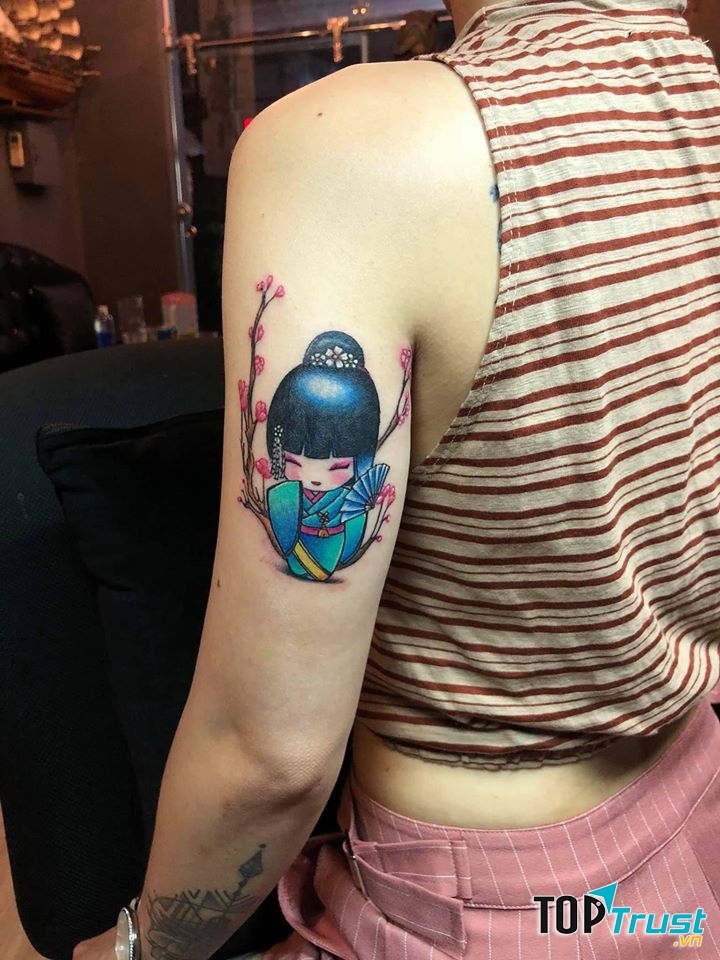 Hình ảnh khách hàng tại Tam Quốc Tattoo