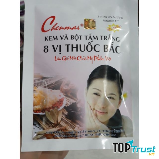 Tắm trắng 8 vị thuốc bắc Chenmai