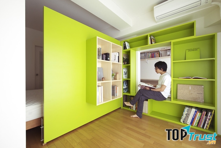 Gọn gàng với nội thất hiện đại