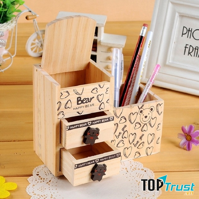 Hủ đựng bút dễ thương cho các bé