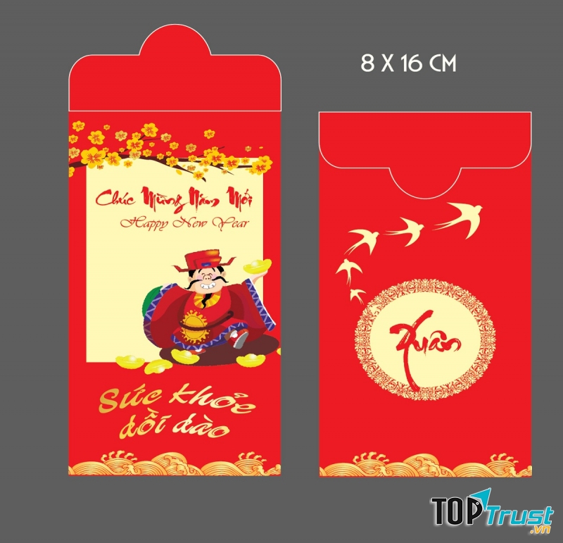 Tặng các món đồ màu đỏ