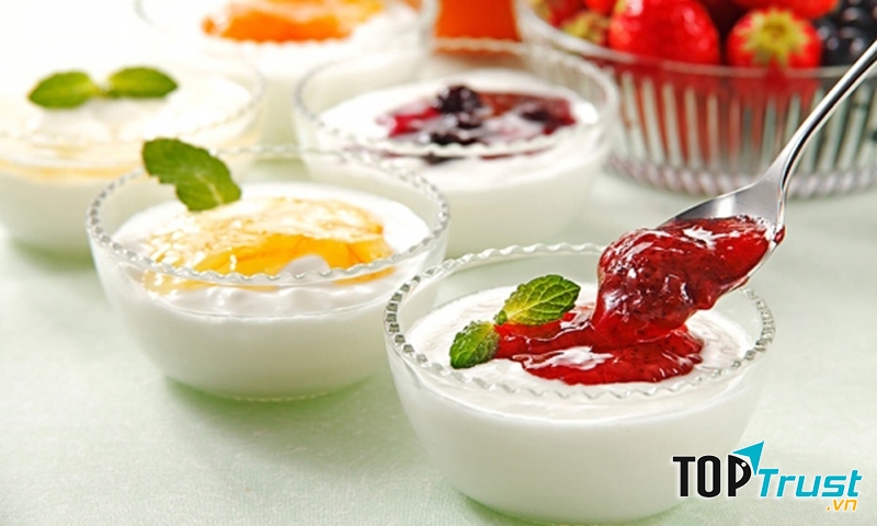 Tăng cường ăn sữa chua lên men tự nhiên