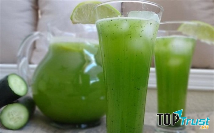 Nước ép dưa chuột tăng khả năng miễn dịch cho con người