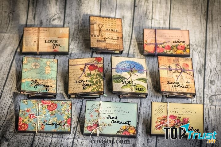 Các mẫu Scrapbook trên thị trường