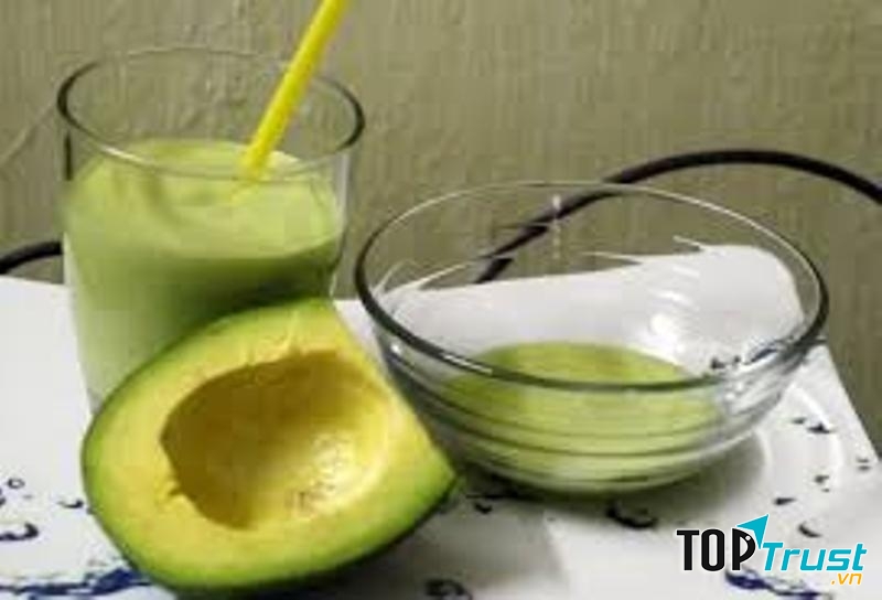 Bơ chín giúp tăng vòng 1