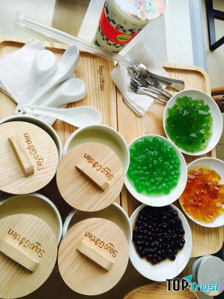 Tào phớ sữa đậu trà xanh - Soya Garden