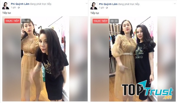 Thực hiện các livestream