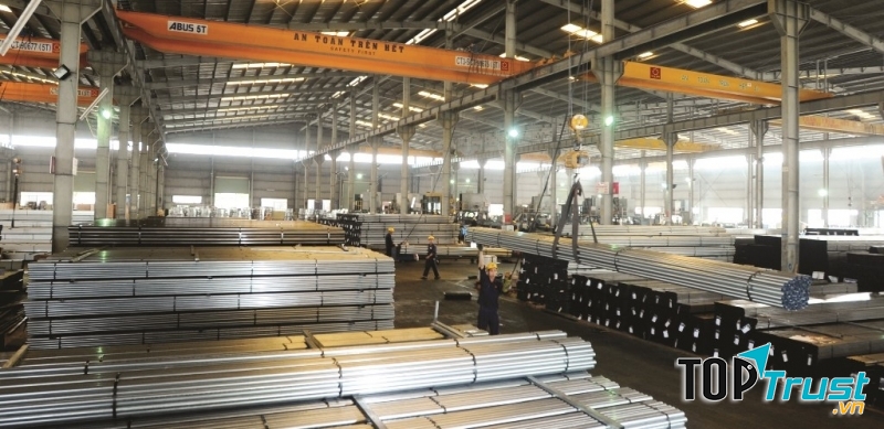 Nhà máy sản xuất ống thép Hoa Sen