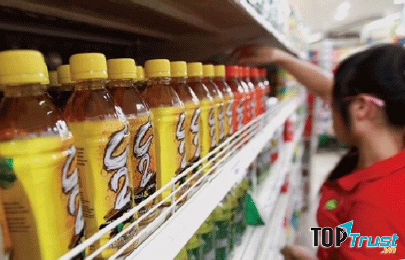 Sản phẩm trưng bày tại siêu thị