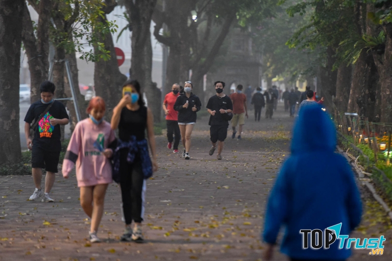Hình ảnh Hà Nội dịu dàng, bình yên, trong veo
