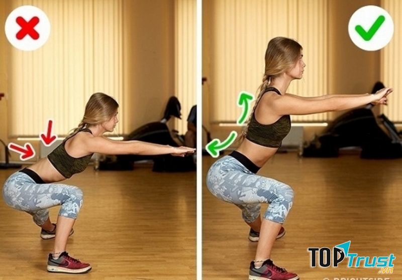 Tập thể dục sai cách