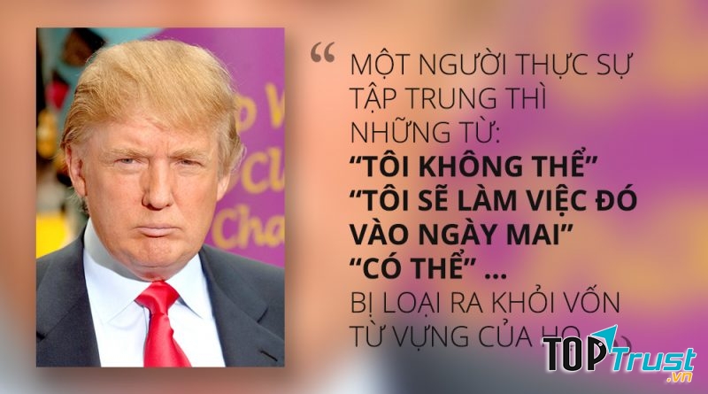 Donald John Trump là đương kim Tổng thống Hoa Kỳ thứ 45. Trước đó, ông nổi tiếng với vai trò là một tỷ phú doanh nhân, nhà sản xuất chương trình truyền hình. Là chủ tịch kiêm tổng giám đốc của The Trump Organization.