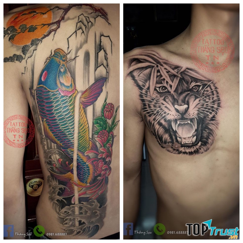 Tattoos Thắng sẹo - Thái Nguyên