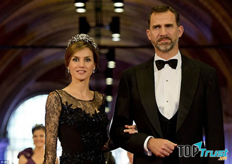 Đức vua Felipe và Hoàng hậu Letizia