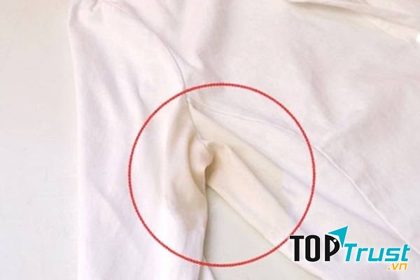 Tẩy các vết ố vàng