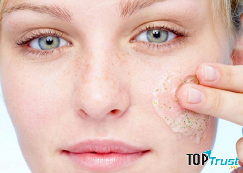 Tẩy da chết 1 - 2 lần/tuần