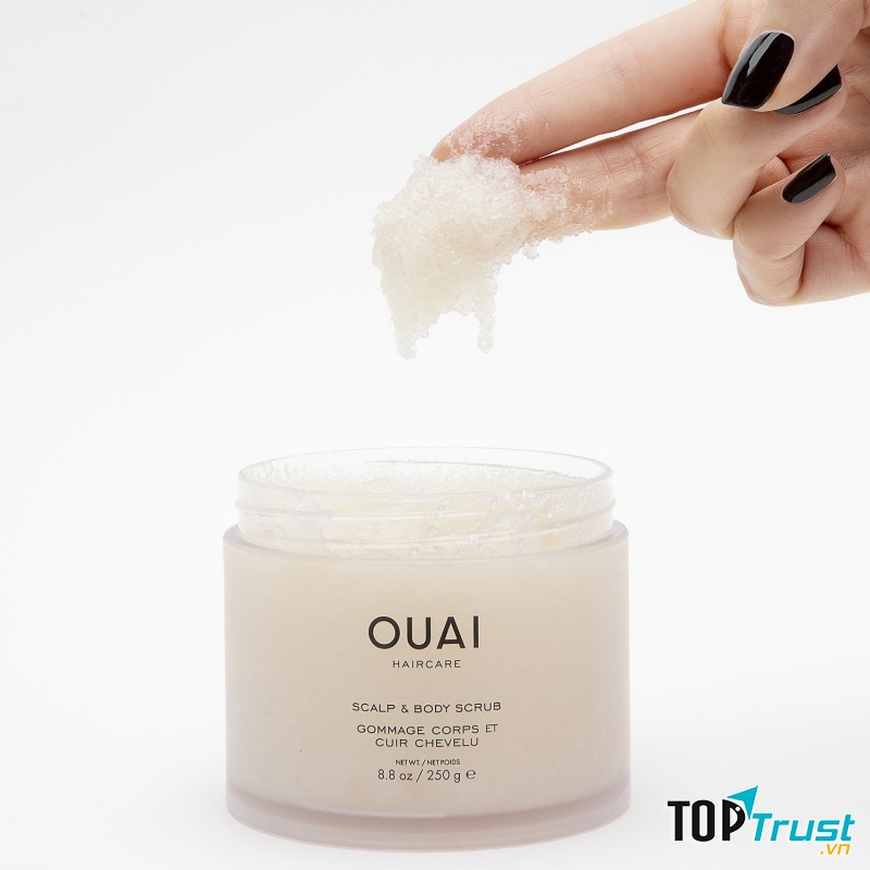 Tẩy da chết cho tóc OUAI Scalp & Body Scrub