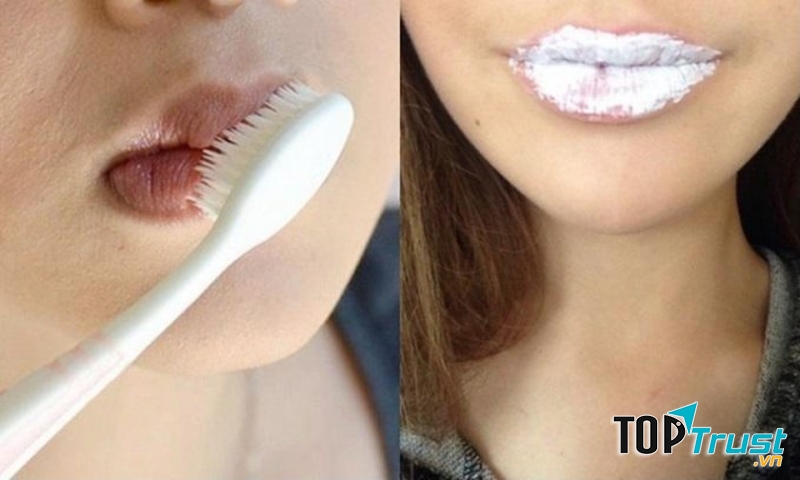 Việc tẩy tế bào chết trên môi giúp các bạn gái có một đôi môi hồng hào, căng mọng, khoẻ mạnh và đầy quyến rũ.